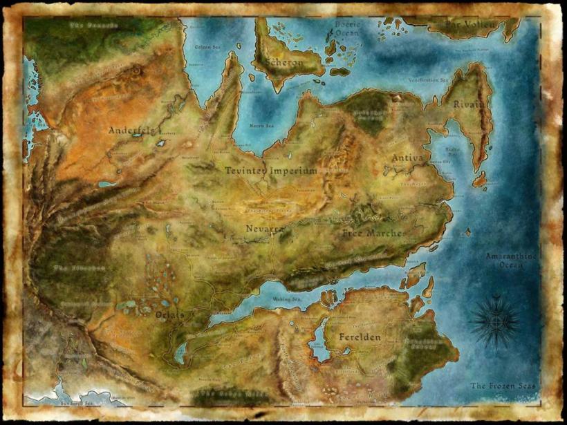 mapa do dragon age
