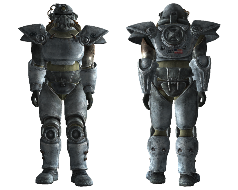 fallout 3 winterized t-51b power armor